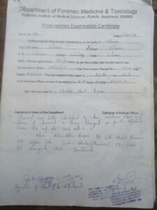 ramgarh-lynching-alimuddin-ansari-death-certificate