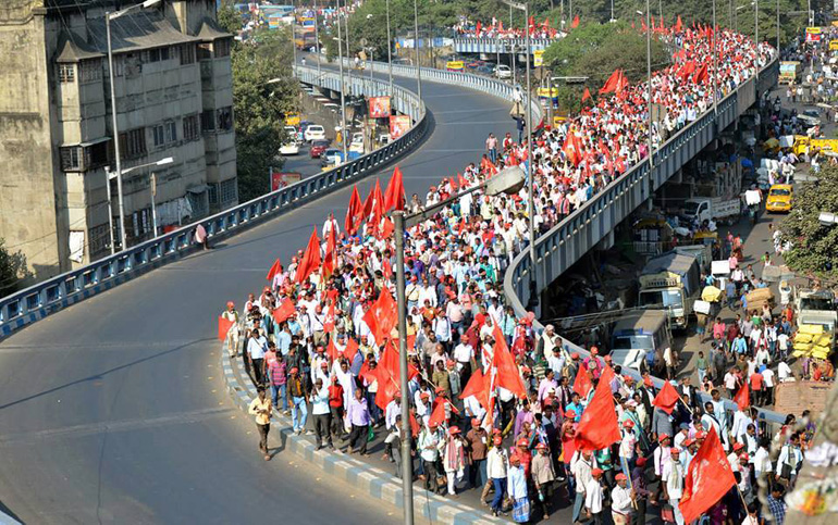 Farmer Kisan Singur Kisan March Farmers Bengal Delhi