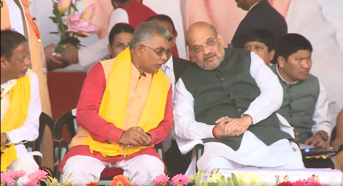 Go Back home minister Amit Shah CAA NRC NPR citizenship Bengal BJP poor poorest