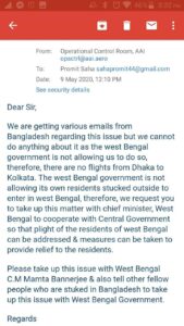 Operation Vande Bharat Bangladesh Students