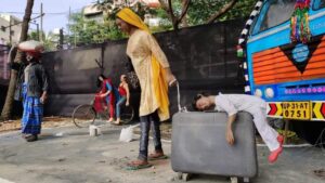 durga puja migrant workers bengal kolkata