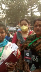 women farmers mahila kisan diwas bengal kolkata protest farm laws bills