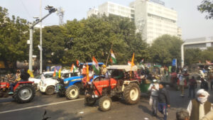 farmers tractor rally republic day parade protest kisan