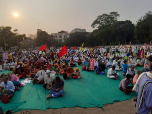 bengal elections kisan mahapanchayat farmers