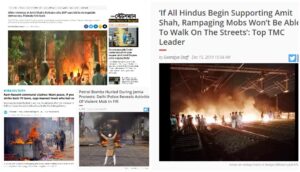 fake news bengal post-poll violence bjp