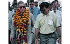 King Charles Aravalli water scarcity Queen Elizabeth II