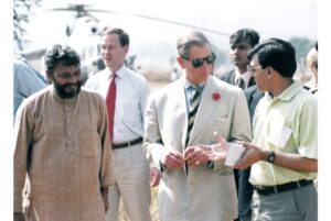 King Charles Aravalli water scarcity Queen Elizabeth II