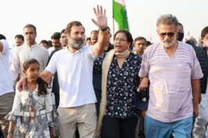 bharat jodo walk rahul gandhi yatra tushar Mona ambegaonkar