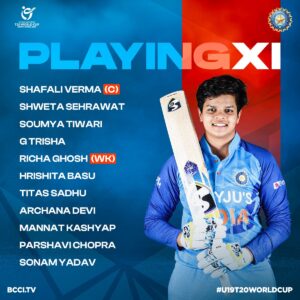 team india u19 t20 world cup women cricket