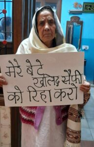 social activist khalid saifi nargis anti-caa protests mother