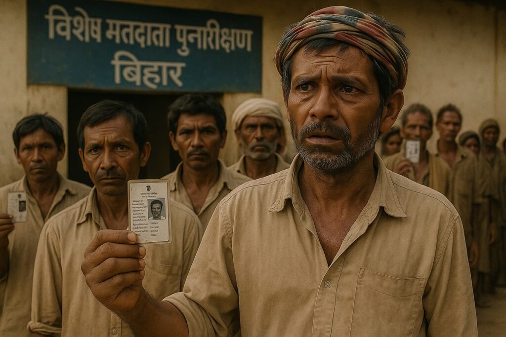 Bihar assembly election special intensive revision SIR voters-list