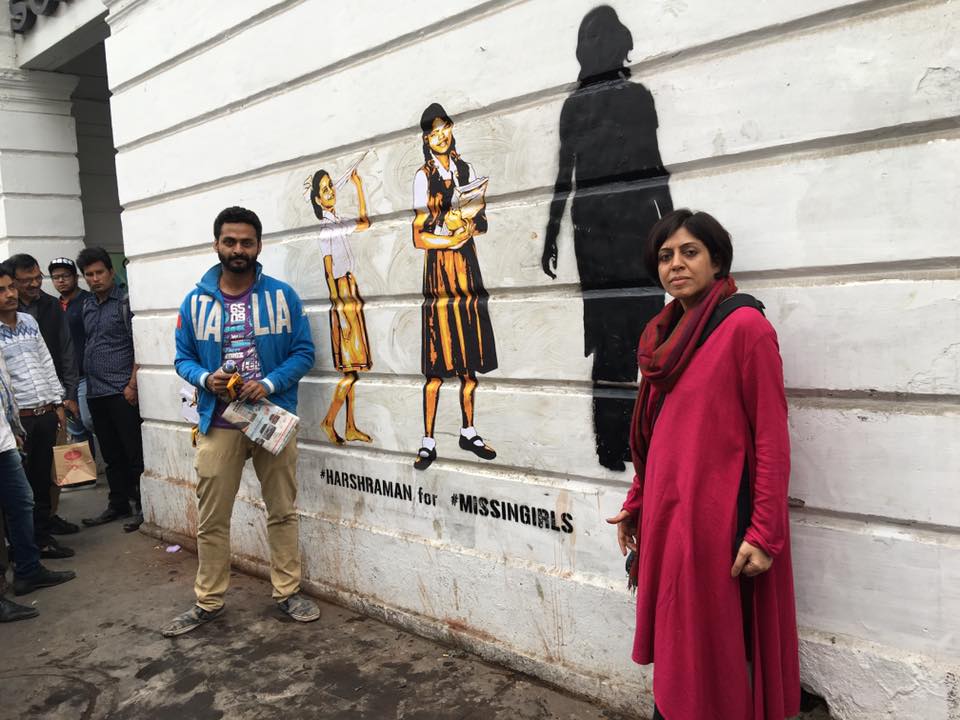 Kejriwal and Delhi illustrator