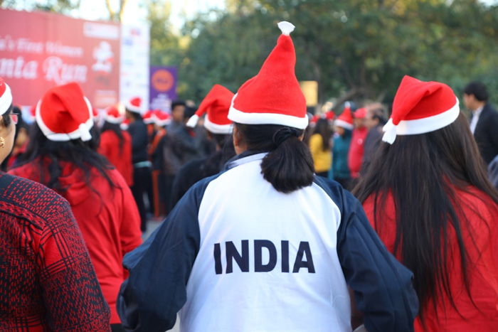 christmas santa clause women jaipur