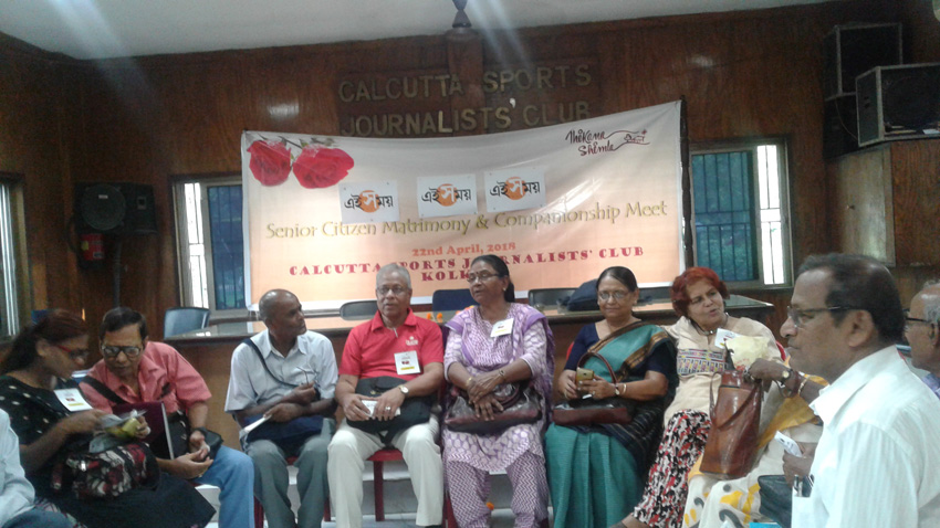 senior citizen marriage matrimony date kolkata