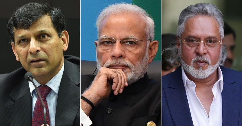 Arun Jaitley Raghuram Rajan Narendra Modi Vijay Mallya