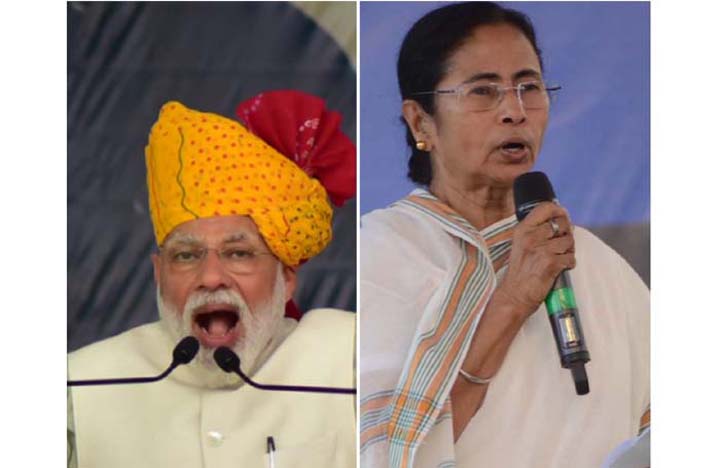 narendra modi mamata banerjee kolkata