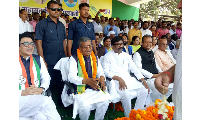 gathbandhan jharkhand mahagathbandhan babulal marandi