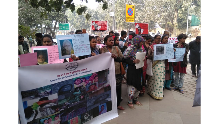 Right to Food pension hunger deaths starvation jharkhand