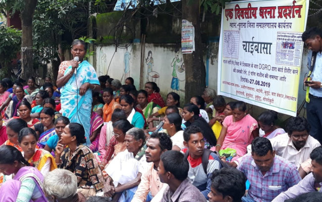 West Singhbhum aadhaar ration foodgrains jharkhand hunger deaths starvation