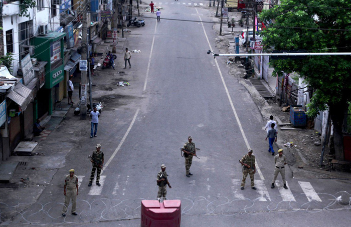 jammu kashmir military article 370 ladakh Military