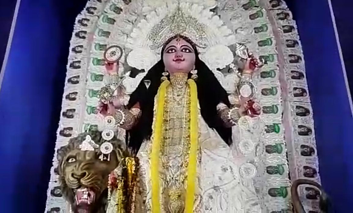 Jaggadhatari puja West Bengal Goddess Chandannagar Krishanagar