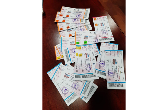 pink-ball india bangladesh day-night test cricket tickets Eden Gardens Kolkata