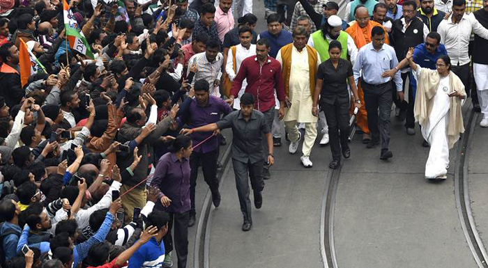 caa and nrc protests Students West Bengal Mamata Banerjee Citizenship