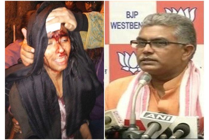 aishe ghosh jnu dilip ghosh west bengal