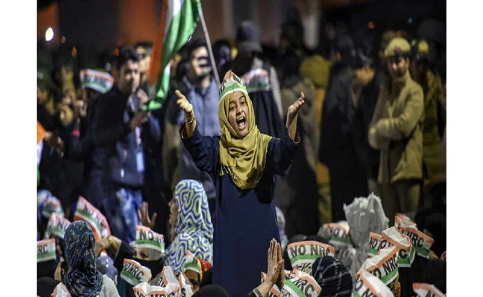 Muslim identity fight against fascists caa nrc npr movement religious citizenship Delhi riots
