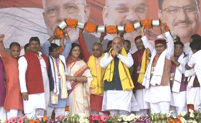 Go back amit shah on CAA kolkata nrc npr delhi riots Bengal BJP refugee refugees