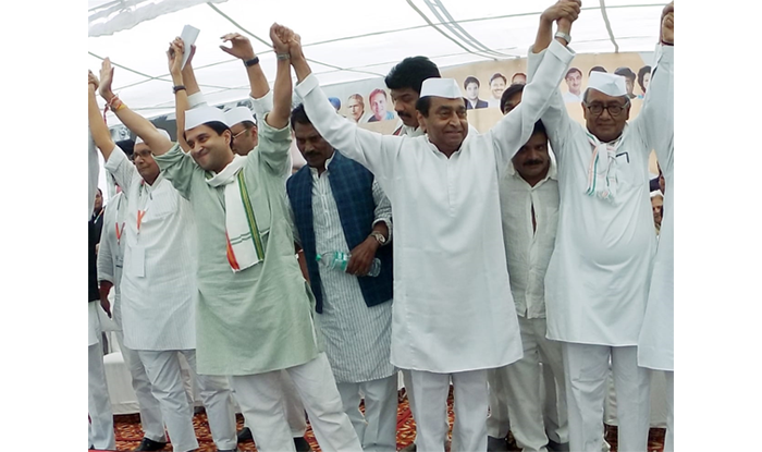 jyotiraditya scindia congress madhya pradesh bjp MPCC PCC Narendra Modi Digvijaya Singh