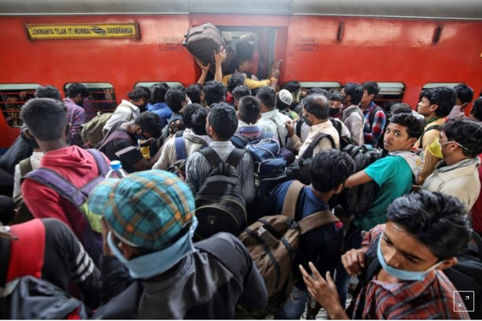 coronavirus hunger india mumbai migrants indians poor