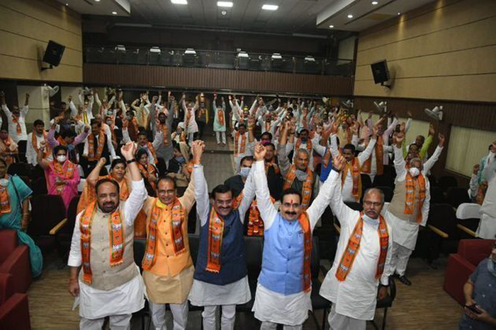 madhya pradesh chief minister shivraj singh chouhan task force