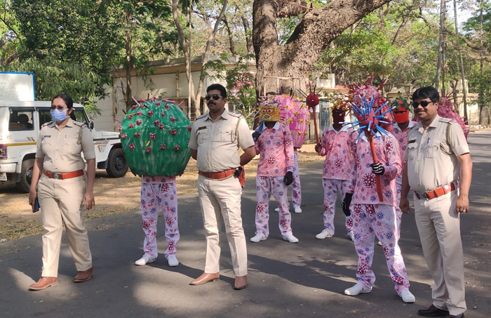 Birbhum bengal police corona virus lockdown