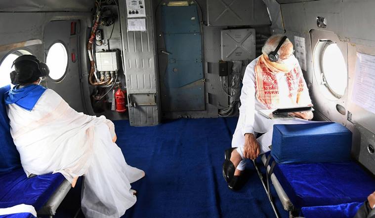 cyclone amphan west bengal kolkata pm narendra Modi Chief Minister mamata Banerjee
