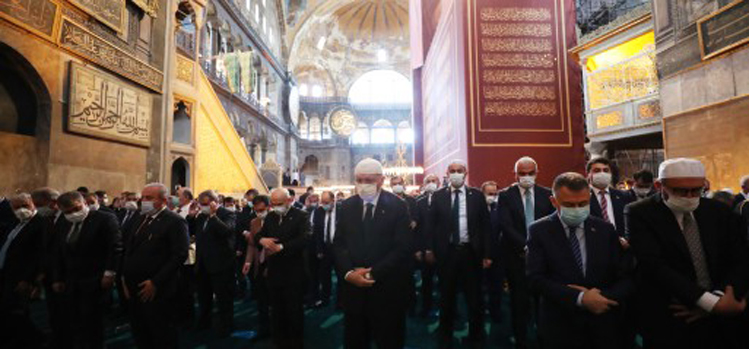 hagia sophia ayasofya turkey erdogan religious al-aqsa al-sisi