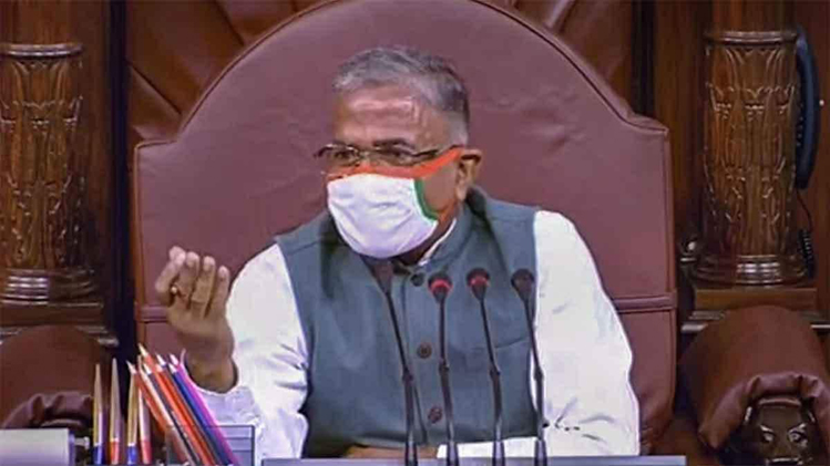 rajya sabha deputy chairman harivansh narayan singh farm bills journalist