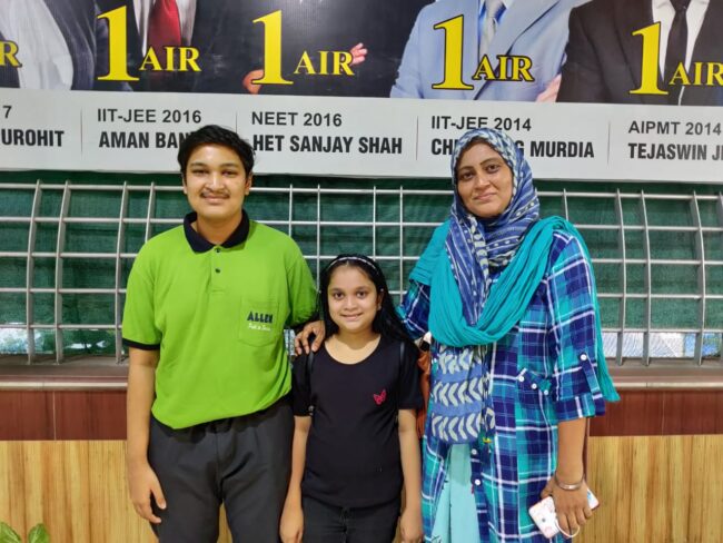 shoyeb aftab NEET Topper odisha bengal medical doctor kota