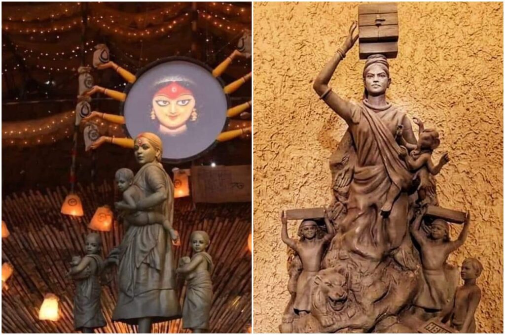 durga puja migrant workers bengal kolkata lockdown covid-19