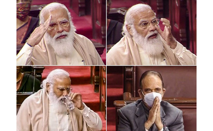 PM Modi and modern caligulas ghulam nabi azad caligula J&K tear-ducts politicians