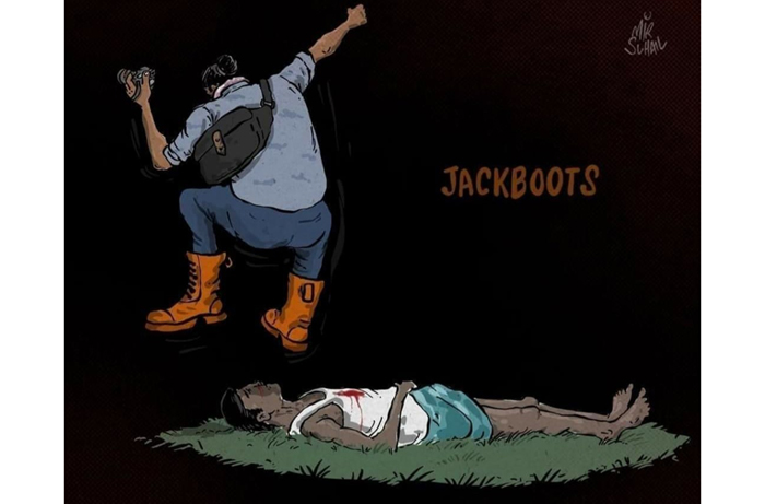 असम पुलिस कैमरामैन फोटोग्राफर वीडियो