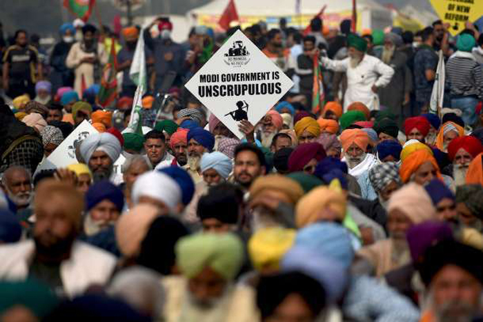Narendra modi and farm laws farmers protest agriculture