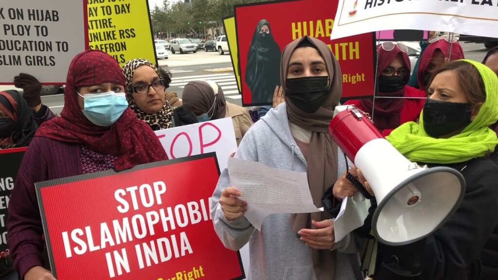 indian american muslims hijab ban in karnataka