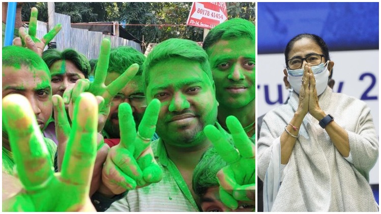 tmc wins municipal corporations west bengal siliguri