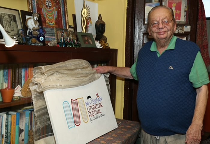 muskaan literature festival children lit fest child authors Ruskin Bond