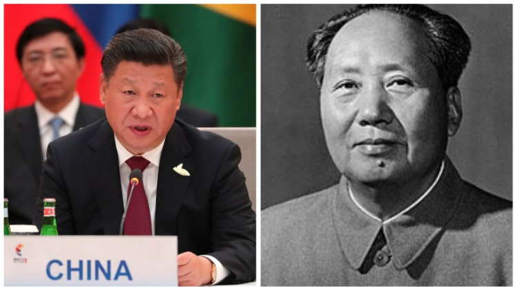 cpc congress china xi jinping mao zedong