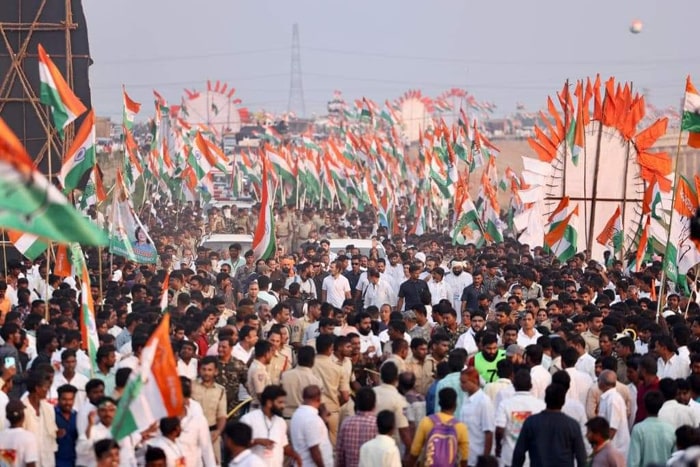 भारत जोड़ो यात्रा bharat jodo yatra rahul gandhi tapasya राहुल गांधी काँग्रेस