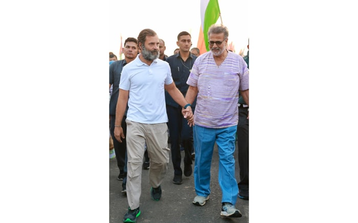 bharat jodo walk rahul gandhi yatra tushar