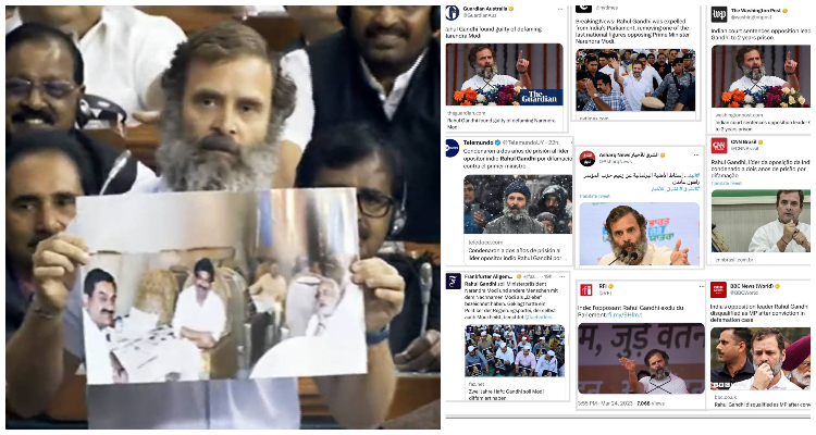 rahul gandhi disqualification parliament lok sabha adani