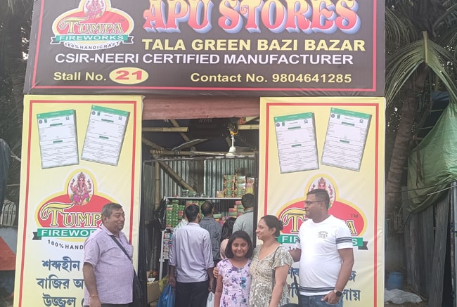 diwali and green firecracker deepawali kolkata environment qr code